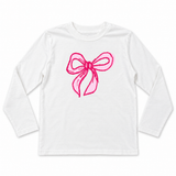 CALIFORNIAN VINTAGE LONG SLEEVE - WHITE BOW