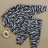 GIRL JOGGER SET - ZEBRA