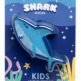 LIVING ROYAL CREW SOCKS - SHARK