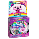 CRAZY AARONS FULL SIZE 4'' THINKING PUTTY TIN - HAPPY HEDGEHOG