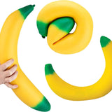 M2B EASY SQWEEZY GIANT STRETCHY BANANA SQUISHY - SLOW RISE