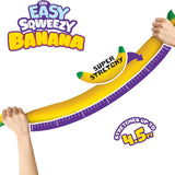 M2B EASY SQWEEZY GIANT STRETCHY BANANA SQUISHY - SLOW RISE