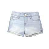 TRACTR FRAYED DENIM SHORTS 4-6X - LIGHT WASH