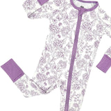 SHAE AND PALMER FOOTIE - AMETHYST