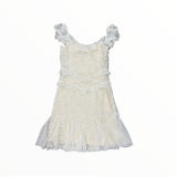KATIE J. TWEEN LIONARA DRESS - VINTAGE WHITE