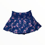KATIE J TWEEN DOMONIQUE SKIRT -PRINT/EVENING BLUE BOUQUET