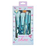 ISCREAM MAKE IT SHINE MAKEUP BRUSHES SET