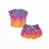 FAIRWELL CHILL TEE AND CAMP SHORT - SUNSET