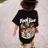 FOOL FOR FUEL T-SHIRT - BLACK