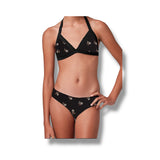 SUBMARINE SWIM THE LITTLE BIKINI SET - BLACK/GARDEN