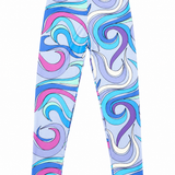 SOCIAL BUTTERFLY PRINT LEGGING - SWIRL