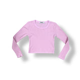 T2LOVE LONG SLEEVE THERMAL MEDIUM LENGTH - BALLET PINK
