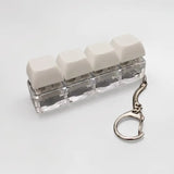 M2B KEYCHAIN FIDGET POP BUTTON STRESS RELIEF TOY