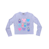 FIREHOUSE RIBBED LONG SLEEVE - LAVANDER/LABUBU