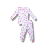 ESME GIRL L/S SLEEVE PAJAMA SET - SWEET ICE CREAM