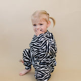 GIRL JOGGER SET - ZEBRA