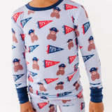 VALENTINE'S DAY TEAM MAMA PAJAMA SET