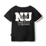 NUNUNU TENNIS  T-SHIRT - BLACK