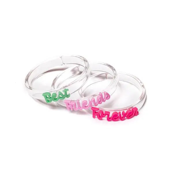 LILIES & ROSES BANGLE SET - BEST FRIENDS FOREVER