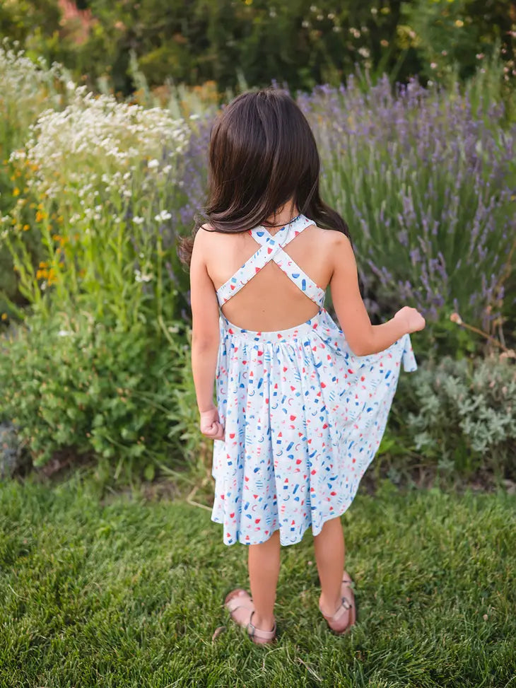 OLLIE JAY SOFIA DRESS - SWEET FREEDOM