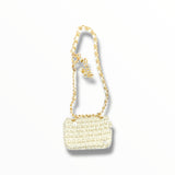 LABUBU ACCESSORY - IVORY TWEED