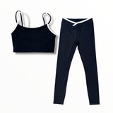 KATIE J RUE LEGGING - BLACK/WHITE