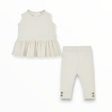 1+ IN THE FAMILY ROBERTA TANK/SINA LEGGING - IVORY