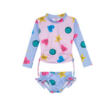 SUBMARINE SHADY 2 PC SWIMSUIT - HAPPY DAY PINK