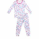 ESME GIRL L/S SLEEVE PAJAMA SET - SWEET HEAVEN