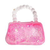 M2B HANDBAG PURSE GLITTER MALTOSE PUTTY SLIME FILLED SQUISHY