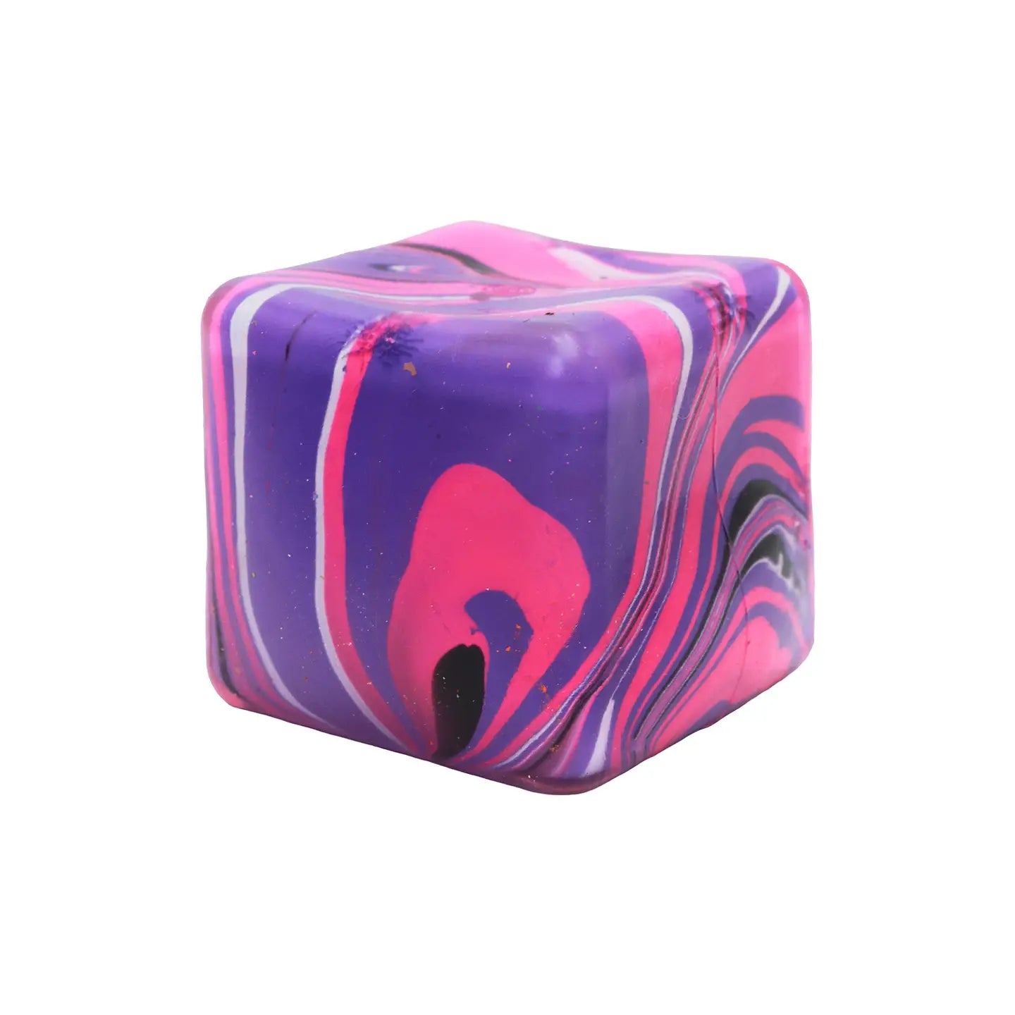 MEANT 2 BE COLORFUL MARBLED CUBE PUTTY FILLED SQUISHY