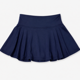 DORI CREATIONS SKORT - NAVY (BRUSHED SOFT)