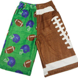 ISCREAM PLUSH SHORTS - TOUCHDOWN