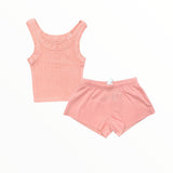 KATIE J DYLAN SHORT - APRICOT BLUSH