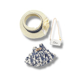 LABUBU OUTFIT - 3 PC DENIM/BOW/ PURSE