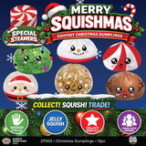 MEANT 2 BE BRAND 4 INCH MYSTERY SQUISHY DUMPLING - CHRISTMAS EDITION