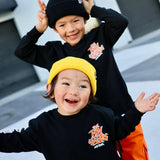 FUN SEEKER LONG SLEEVE TEE - BLACK