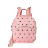 OMG ACCESSORIES STUDDED HOLOGRAPHIC MICRO MINI BACKPACK