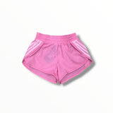 FLOWERS BY ZOE MICROFIBER STRIPE SHORT - PINK