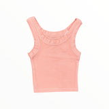 KATIE J TWEEN LIVI “2.0” SOLID TANK - APRICOT BLUSH