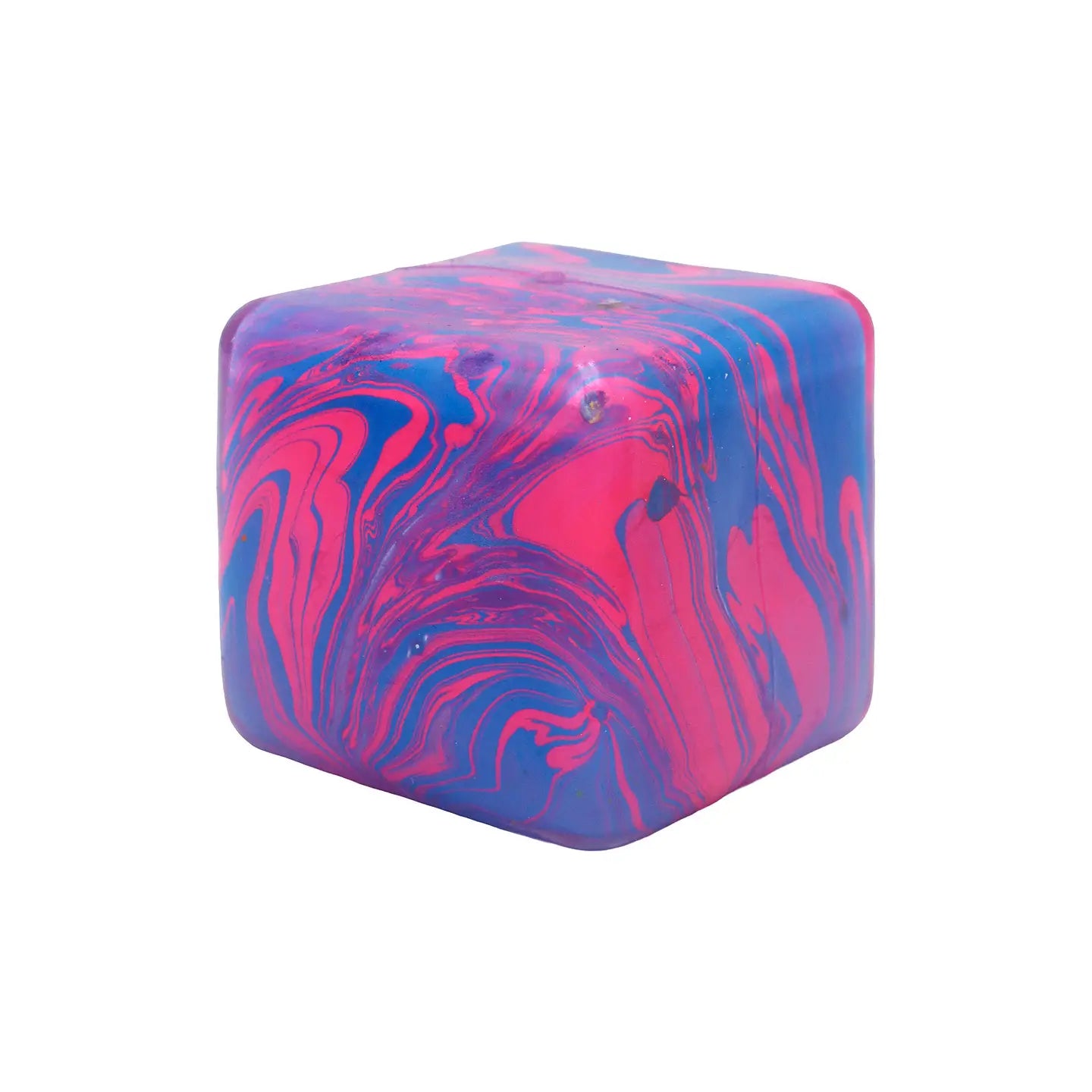 MEANT 2 BE COLORFUL MARBLED CUBE PUTTY FILLED SQUISHY