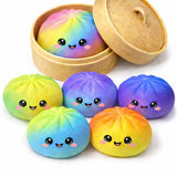 MEANT 2 BE BRAND 4 INCH MYSTERY SQUISHY DUMPLING - TIE DYE ASSORTED