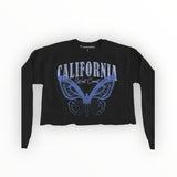 PRINCE PETER CROP PULLOVER - CALI WEST COAT/BLACK
