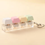 M2B KEYCHAIN FIDGET POP BUTTON STRESS RELIEF TOY
