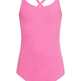 BEACH RIOT LITTLE JULIA ONE PIECE - STRAWBERRY MOON TERRY