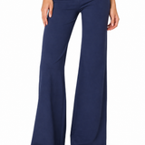 FOLD OVER LOUNGE PANT - NAVY