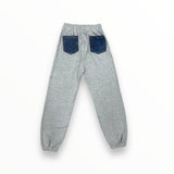 FLOWERS BY ZOE SWEATPANT - HEATHER/DENIM