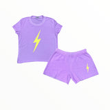 FIREHOUSE T-SHIRT - GRAPE/BOLT