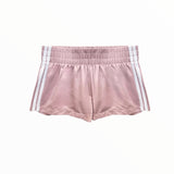 KATIE J TWEEN JORDYN CONTRAST STRIPE SHORT - DUSTY MAUVE