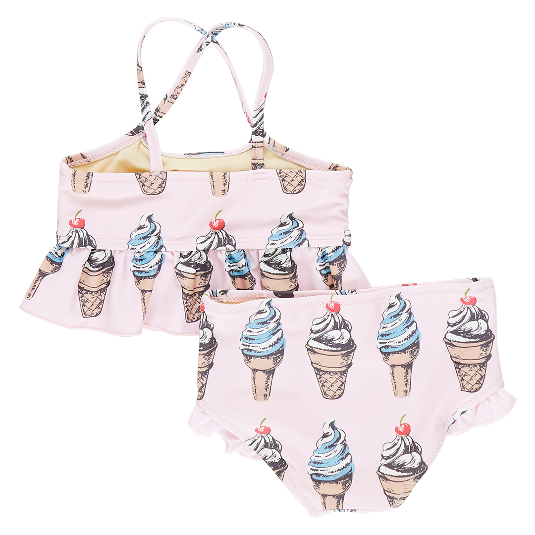 PINK CHICKEN JOY TANKINI - PINK SOFT SERVE